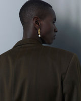 TRIANGEN GLODE GLOTTER ORRING W. Perle