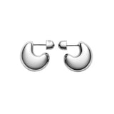 Tryvann Pillow Silver Earrings