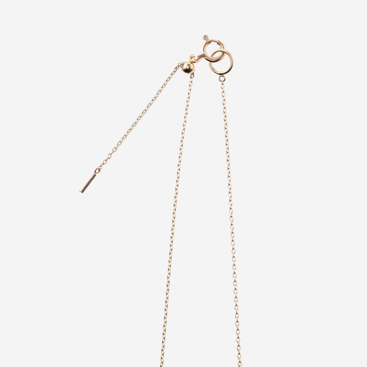 Twin Pearl L 10K Gold Necklace