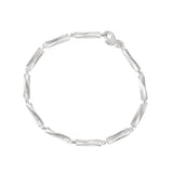 Vega Relief Silver Bracelet