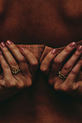 Unlove 18K Guld Ring m. Diamanter