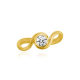 Vega Solitaire 18K Gold Ring w. Diamant
