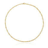 Relief Link 18K Gold Necklace