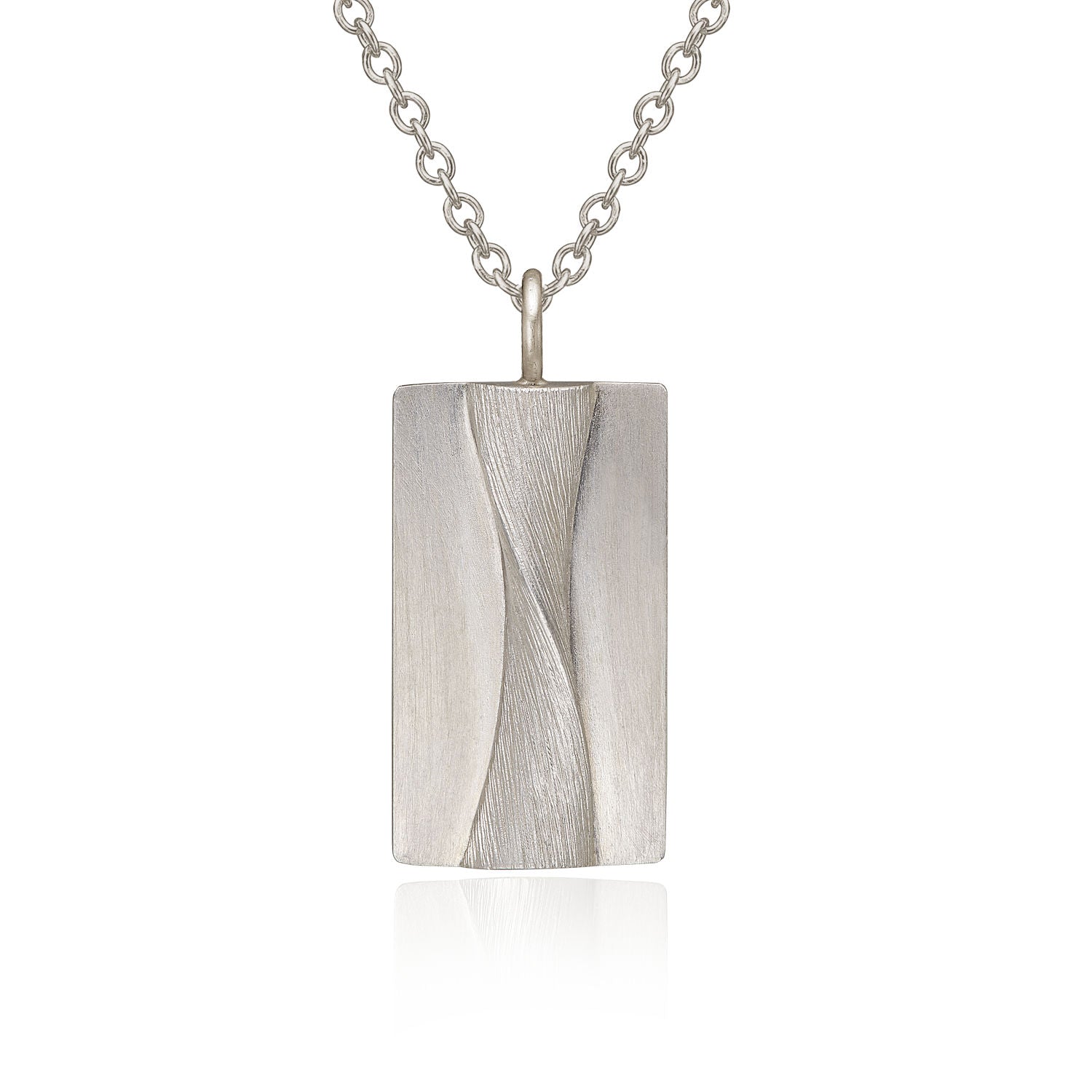 Vega Relief Silver Pendant