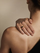 Veracity 18K Gold, Whitegold or Rosegold Ring w. Lab-Grown Diamond