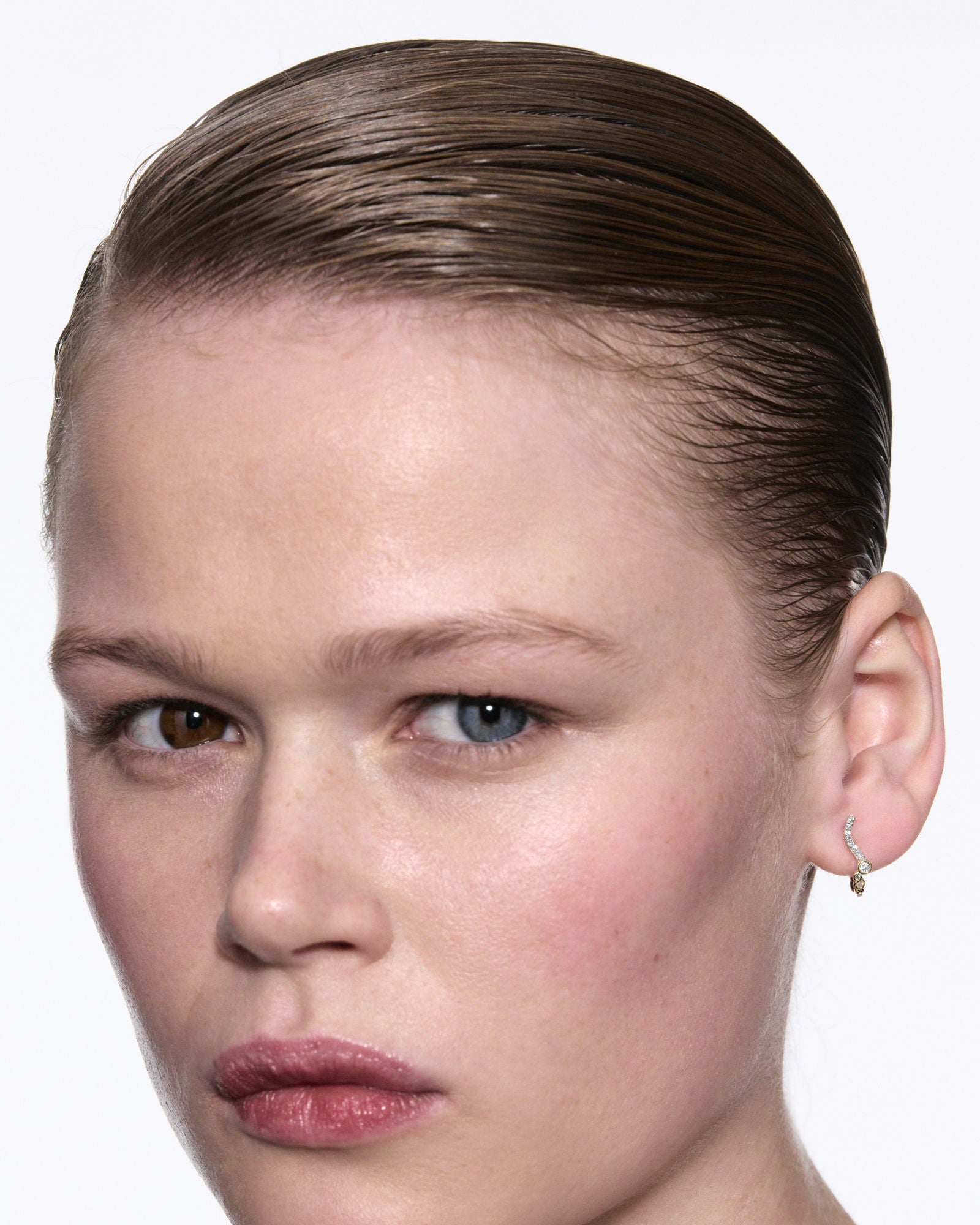 Versailles 14K Guld Creol m. Lab-Grown Diamanter