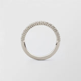 Bonnie Half Eternity 18K Whitegold Ring w. Diamonds