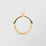Bonnie 18K Gold Ring w. 0.30ct Diamond