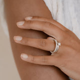 Bonnie 18k Hvidguld Ring m. 0,30ct Diamant