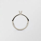 Bonnie 18k Hvidguld Ring m. 0,30ct Diamant