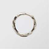 Mouse Plain 4.5mm 18K Whitegold Ring