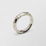 Mouse Plain 4.5mm 18K Whitegold Ring