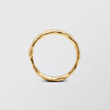 Mouse Low Plain 6mm 18K Gold Ring