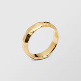 Mouse Low Plain 6mm 18K Gold Ring