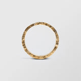 Rock Low Plain 4mm 18K Gold Ring