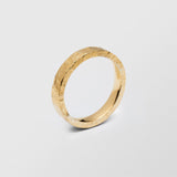 Rock Low Plain 4mm 18K Gold Ring