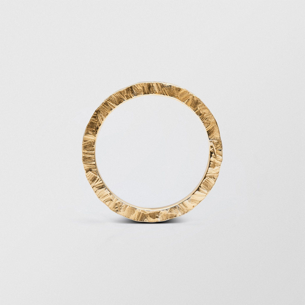 Rock Low Plain 2.5mm 18K Gold Ring