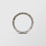 Rock Low Plain 2.5mm 18K Whitegold Ring