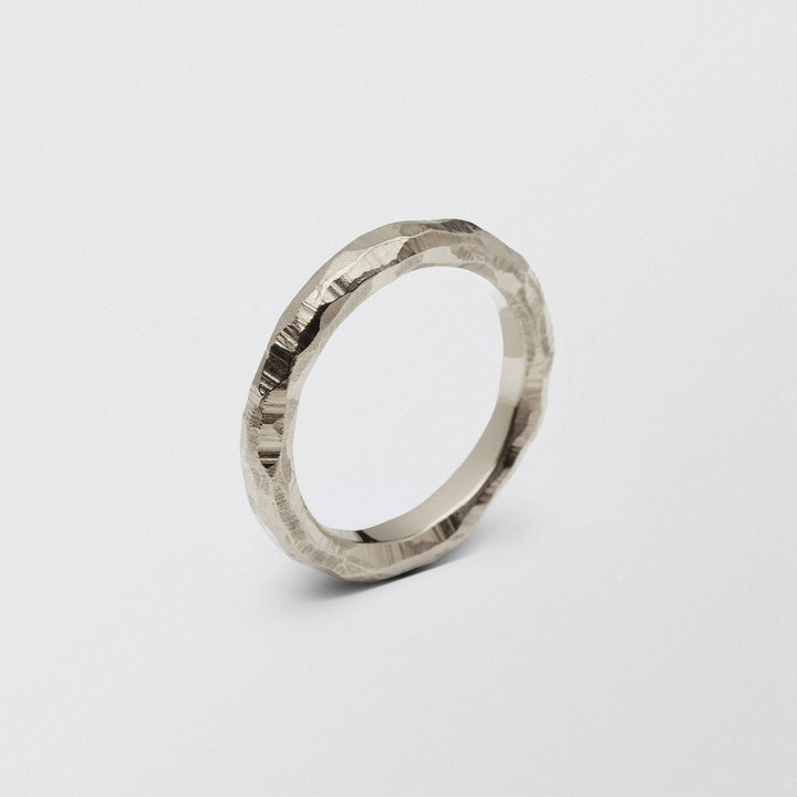 Ringo Plain 3.5mm 18K Whitegold Ring