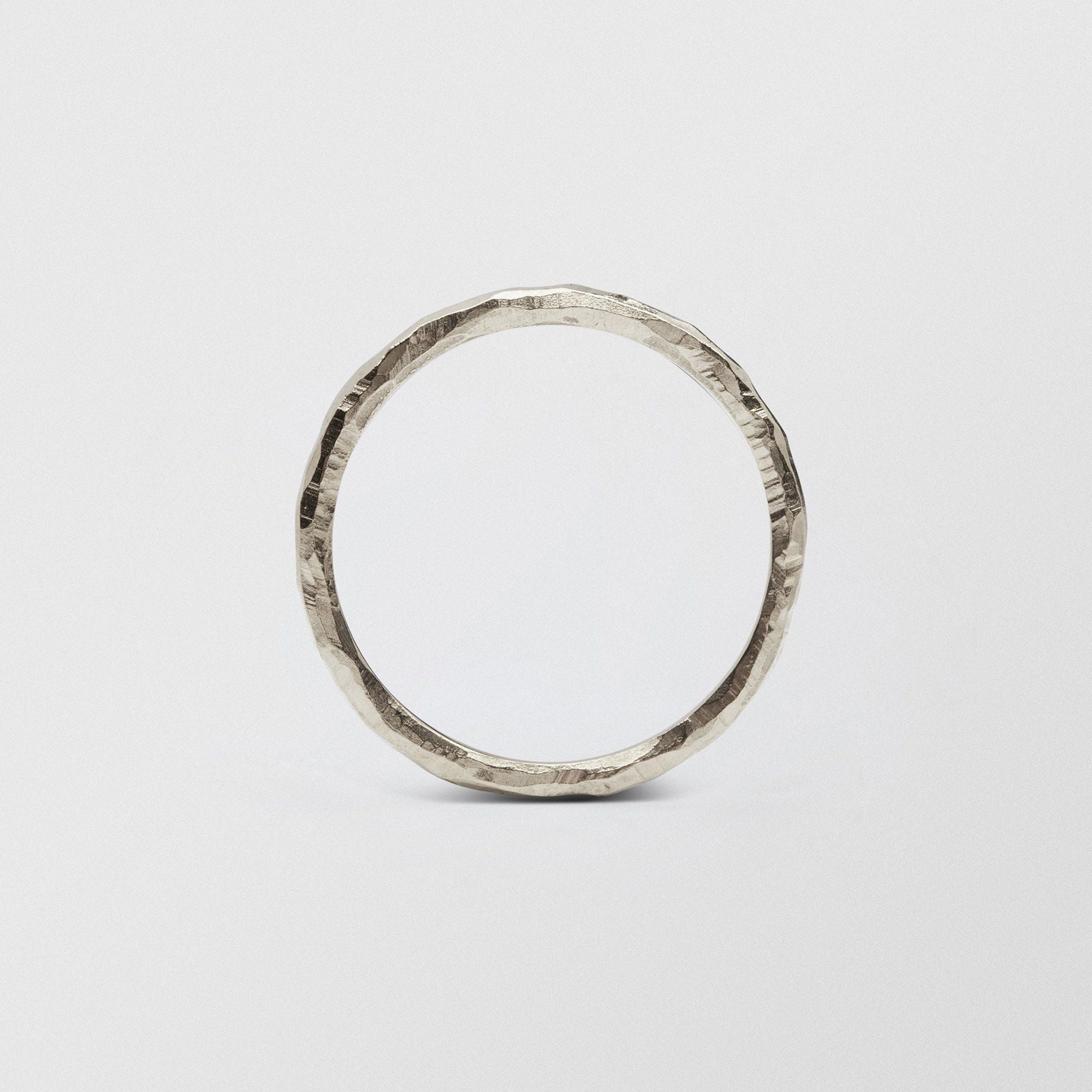 Ringo Plain 2mm 18K White Gold Ring