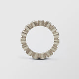 Ringo Full Eternity High 18K White Gold Ring w. Diamonds