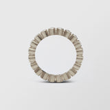 Ringo Full Eternity Medium High 18K White Gold Ring w. Diamonds