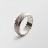 Randi Low Plain 7mm 18K Whitegold Ring