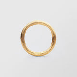 Vide Plain 3mm 18K Gold Ring