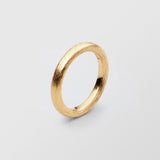 Vide Plain 4mm 18K Gold Ring