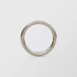 Vide Plain 4mm 18K Whitegold Ring