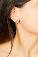 Mini Loop 9K Gold Huggies