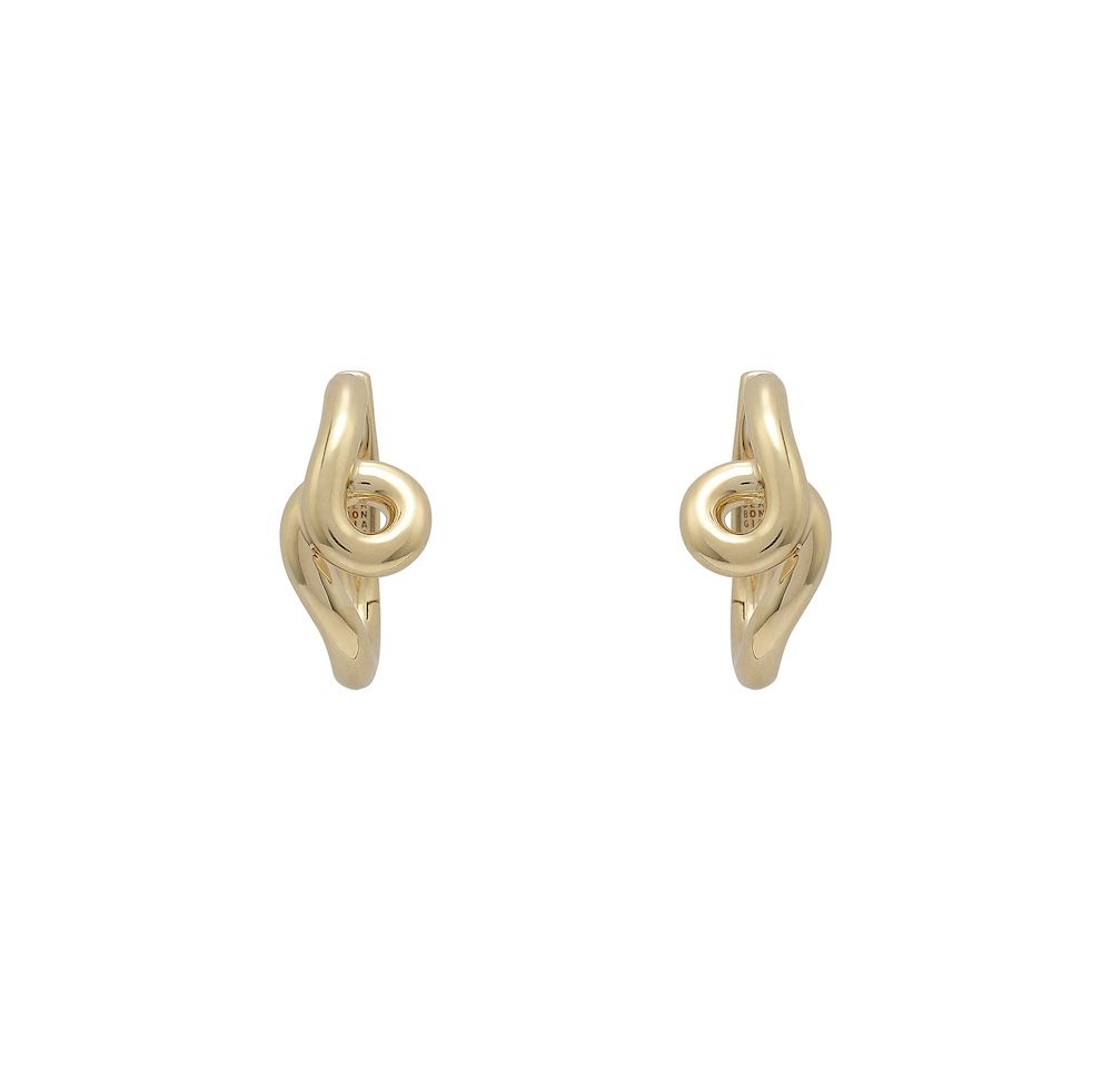 Mini Loop 9K Gold Huggies