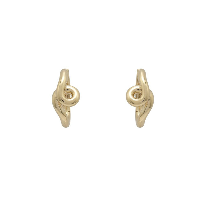 Mini Loop 9K Gold Huggies