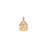 World Gold Day Bee 18K Gold Pendant w. Diamond