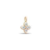 Poem 14K Gold Pendant w. White Topaz