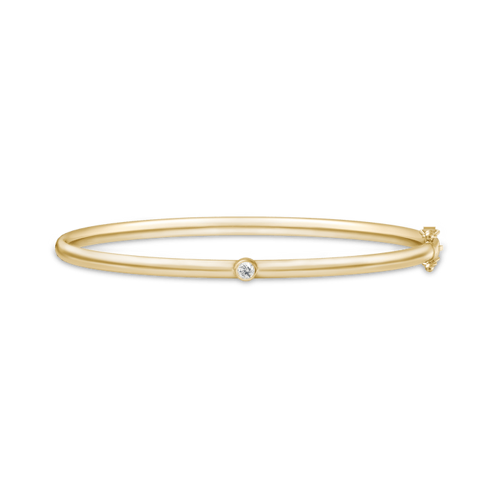 Purity 14K Guld Armbånd m. Diamant