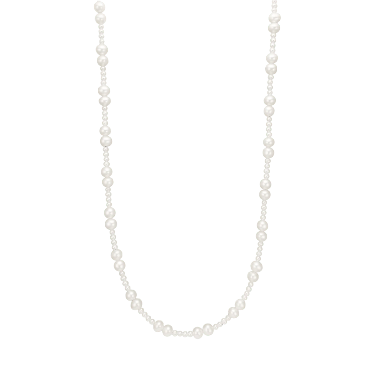 Eden 14K Gold Necklace w. White Pearls