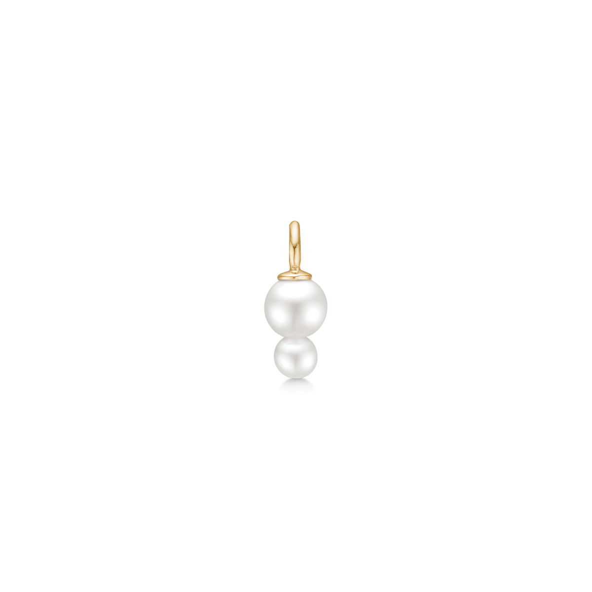 Eden 14K Gold Pendant w. White Pearls