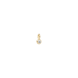 Purity 14K Gold Pendant w. Diamond