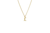IX L Ice 22K Gold Plated Pendant