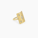 Honneur 18K Guld Ring m. Lab-Grown Diamanter