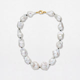 Baroque Pearl 18K Gold Necklace