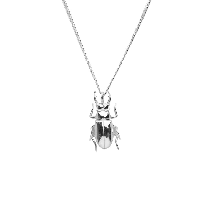 Beetle Gold Plated Necklace
