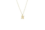 IX N Ice 22K Gold Plated Pendant