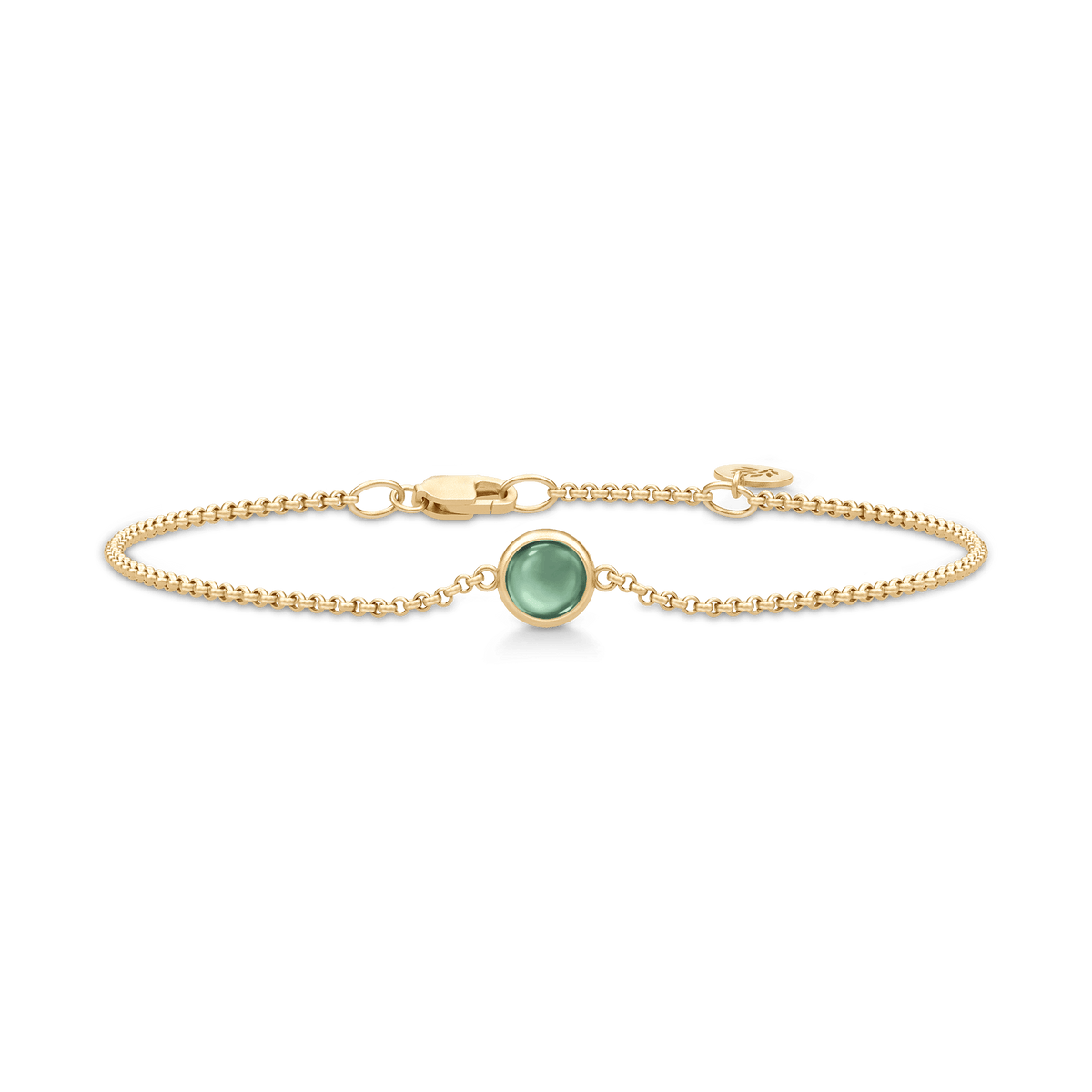 Primini Gold Plated Bracelet w.Tourmaline