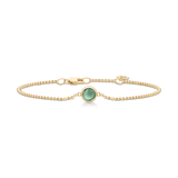Primini Gold Plated Bracelet  w.Tourmaline