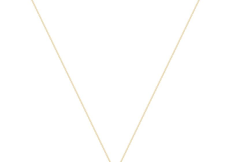 Simple Chain 18K Gold Necklace