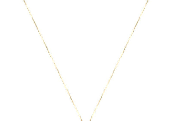 Simple Chain Halskette aus 18K Gold
