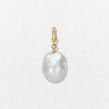 Baroque Pearl 18K Gold Pendant