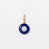 Lapis & Diamond 18K Gold Pendant